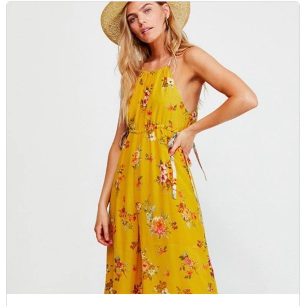 Sale!! MWT Free People Georgia Jumpsuit